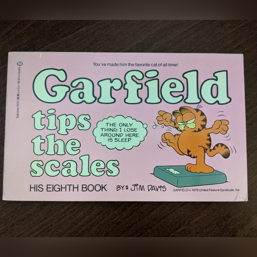 Vintage Garfield Comic Book